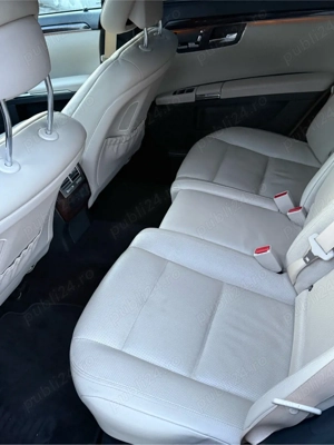 Mercedes S classe LONg 4 matic 221.000 km reali, servisata impecabil - imagine 5