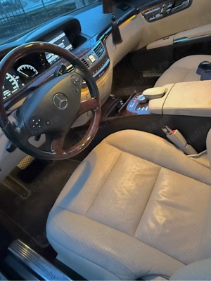 Mercedes S classe LONg 4 matic 221.000 km reali, servisata impecabil - imagine 2