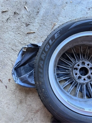 roata janta anvelopa 215/60R17 mercedes OEM  model B, C, CLA, CLB, GLA, GLB, GLC  - imagine 5