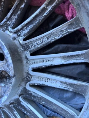 roata janta anvelopa 215/60R17 mercedes OEM  model B, C, CLA, CLB, GLA, GLB, GLC  - imagine 4