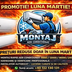 Montaj profesional AER CONDITIONAT