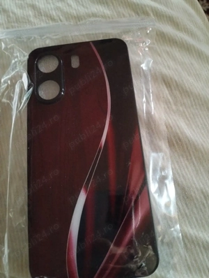 husa electropalcata din sticla  maro lux 