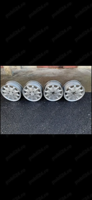 Vând Jante Mercedes 15,  100 € toate 4 , J : 6 1/2 - imagine 2