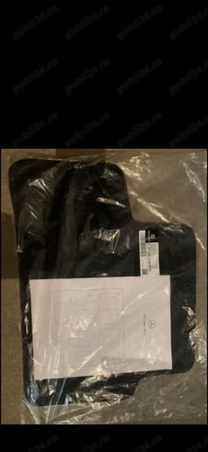 Vând set 4 covorașe Mercedes , originale , infoliate ,350 Lei. - imagine 2