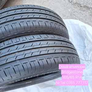 165/65 R14 BRIDGESTONE Ecopia EP150 anvelope 2 buc. Cauciucuri de vara ca noi - imagine 3