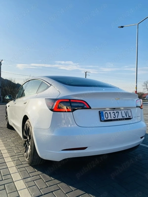 Tesla Model 3 Long Range - 4x4, bateria mare, 492 cp, interior premium - imagine 5