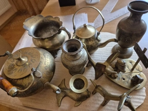 set obiecte decorative din alama