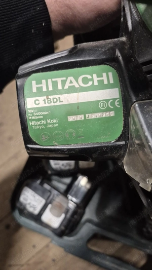 Circular acumulatori Hitachi C 18DL - imagine 3