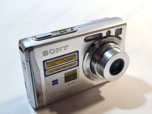 Aparat vechi foto digital SONY  CYBER-SHOT  DSC-W90, funcțional