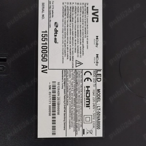 Dezmembrez TV JVC LT50VA 8000 - imagine 1
