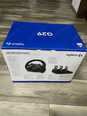 Vand volan cu pedale Logitech G29 - imagine 3