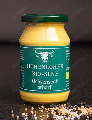 Mustar picant BIO Ochsensenf Scharf BESH 250ml