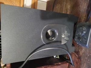 Vand amplificator si statie Logitech X540,radio cd auto - imagine 4