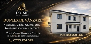 Vand duplex cu 4 camere, Calea Urseni, Ciarda