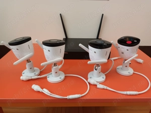 Sistem Supraveghere Wireless Imou (Dahua) - 4 Camere Full Color + NVR + HDD 1TB