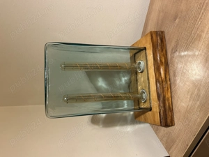 Veioză artizanală cu design industrial