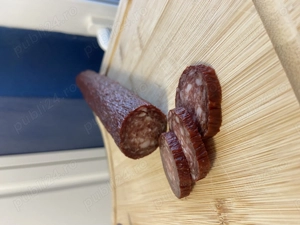 Salam de casă afumat și uscat 