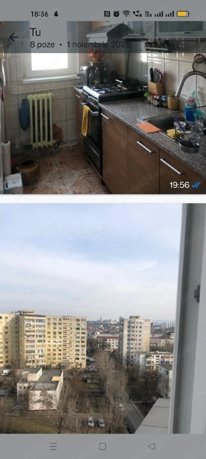 P.F.vand apartament 3 camere mobilat si utilat Alexandru Mușatini iasi - imagine 3