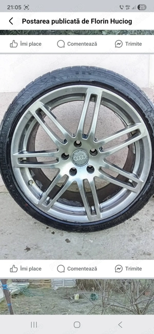 Vand jante R18 cauciucuri vara bune  - imagine 3