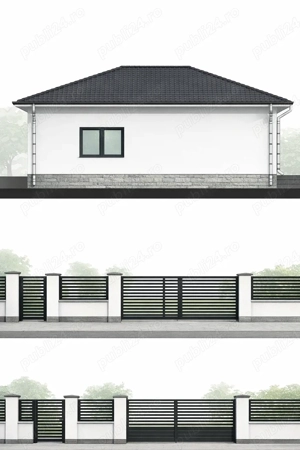 Casă parter premium în construcție   120 mp construiți   teren 410 mp   Cartier Bariera Vâlcii - imagine 2
