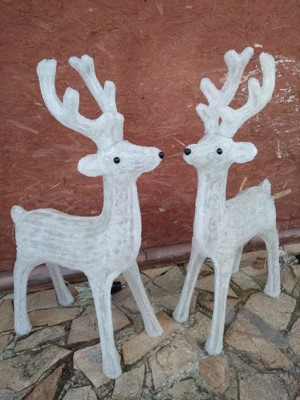 Reni de Craciun, 2 buc - imagine 2