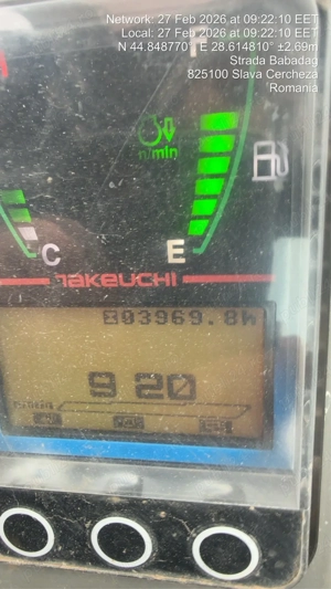 miniexcavator takeuchi tb225 - imagine 3