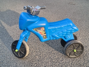 Tricicleta mica fara pedale Copii mici 2-3 ani bicicleta invatat mers ajutatoare Baieti si Fete