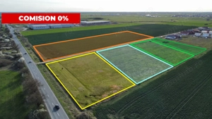 Timisoara Nord - Sanandrei - Teren industrial - P.U.Z. finalizat - Comision 0%