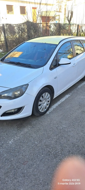 Opel Astra j 2012 ecoflex . Mai am 4 jante cu anvelope de iarna. - imagine 4