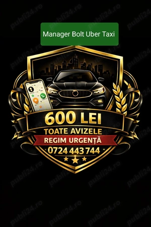 Manager Bolt Uber Taxi 