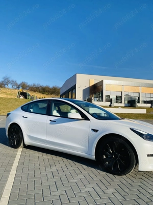 Tesla Model 3 Long Range - 4x4, bateria mare, 492 cp, interior premium - imagine 21