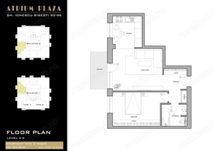0% | Apartament 2 camere NOU, semidecomandat, 58 mp, 2 bai  | Atrium - Sișești - imagine 19