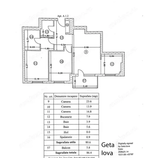 0% | Apartament 3 camere NOU, decomandat, 85 mp, 2 bai  | Atrium - Sișești - imagine 20