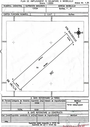 Teren 13.124 mp cu PUZ lotizare locuințe P+2E | Buftea | Investiție - imagine 9