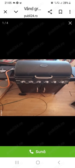 vînd grătar-gril