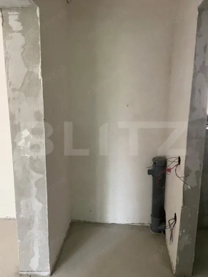 Apartament semifinisat de 2 camere, 51 mp, parcare, la 5 minute de Vivo - imagine 3