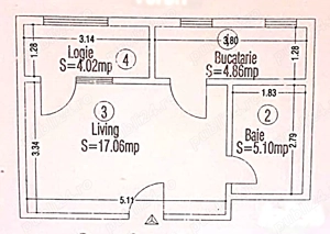 Garsonieră Focșani zona Spital-Kaufland - imagine 7