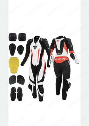 Costum moto piele Dama Shima Miura 36 - imagine 3