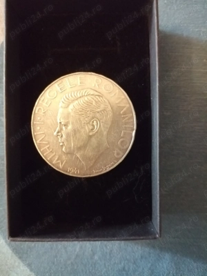 Moneda argint 500 lei, Mihai I, 1941 - imagine 3