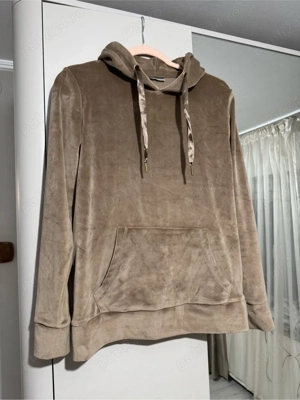 Honorac din catifea bej