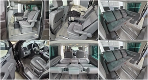 VW MULTIVAN 2010 7 Locuri Highline T5 2.5TDI 174cp Mokka-Brown - imagine 4