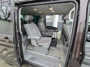 VW MULTIVAN 2010 7 Locuri Highline T5 2.5TDI 174cp Mokka-Brown - imagine 10