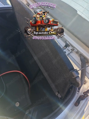 Polita portbagaj Bmw Seria 1 E87 capac haion - imagine 2