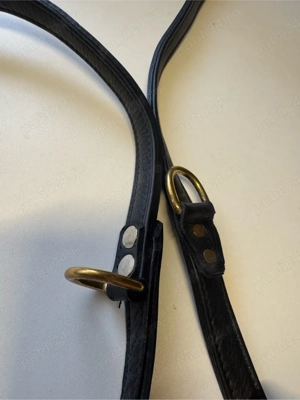 Set Zgarda + Lesă Piele - imagine 5