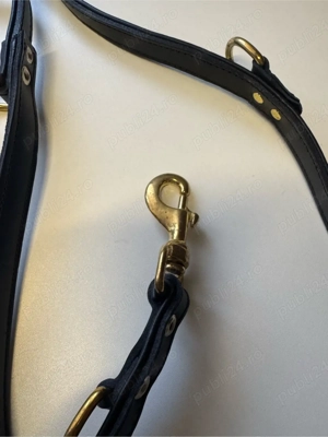 Set Zgarda + Lesă Piele - imagine 4