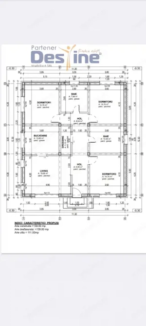 Casa in stil mediteranean, Dancu,  140 mp, 165.000 euro - imagine 6