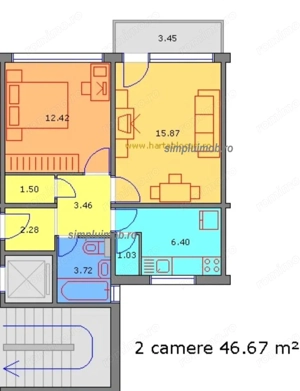 Decomandat 2 Camere Giurgiului - imagine 9