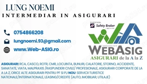 Agent de asigurari - Ofer consultanță și oferte pentru asigurări   rapid și fără obligații
