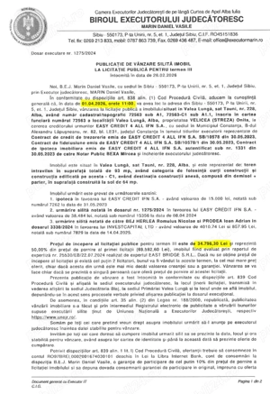 De vanzare casa si teren Tauni Alba - imagine 6