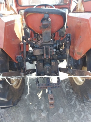 Tractor Fiat 445 DTC încărcător profesional Joystick  cu 4 cilindri,4 anvelope noi Alliance  - imagine 2